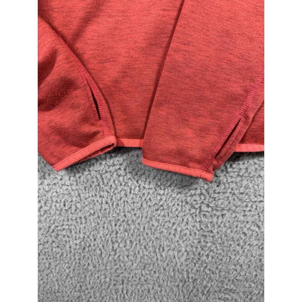 Nike‎ Dri Fit Hoodie Men Large Swoosh Logo Pullover Training Running Thumb Holes